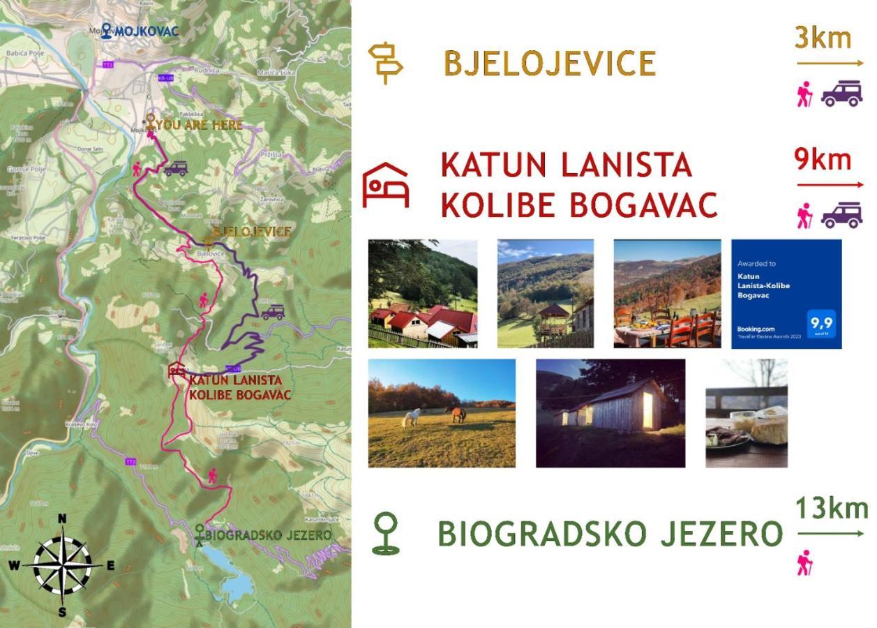 Villa Katun Lanista-Kolibe Bogavac Mojkovac Exterior foto